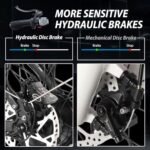 Adria24 Dual Motor Ebike - 52V Peak 4000W-30Ah-42MPH Electric Dirt Bike for Adults Off-Road Electric Bike for Mountain Beach Snow (US Warehouse) - Image 6