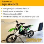 36V 48V 52V 60V 72V Ebike Battery 10AH 20AH 30AH 40AH 50AH 60AH LiFePO4/Lithium Ion Battery Pack with 2A 3A 5A Charger and 20A 40A 50A 80A BMS for 250W 550W 750W 1000W-5500W Motor - Image 3