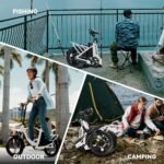 Cityrun Folding Ebike, 16" Electric Bike for Adults with Speed 20MPH Peak 500W Motor, Max Range 25 Miles, 36V 280.8Wh UL2849 Certified Removable Battery, Mini Foldable E-Bikes - Image 6