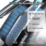 Electric Bike for Adult, 26" Fat Tire Electric Bicycle 48V 17.5AH/13AH Removable Battery 1000W 28MPH Ebike 21 Speed Mountain Electric Bike, UL and GCC Certified - Image 3