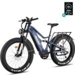 FREESKY 2024 Upgraded Electric Bike 1800W, 48V 25Ah Samsung Cells Battery Ebike for Adults, 26" Fat Tire Electric Bicycle 35MPH Full Suspension Mountain Beach E Bike, Up to 105 Miles Range