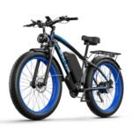 Electric Bike for Adults 1000W Peak 1500W Motor E Bike with 52V 19.2AH Battery 35.5MPH 21 Speed Ebike, 26"x4" All Terrain Fat Tire Electric Bicycle with Front Fork Suspension - Image 2