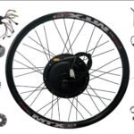 72V 2000W Rear Wheel Motor, 2000W Electric Bike Kit,Electric Bicycle Conversion Kit with Mutifunction SW900 Display,72V 45A Controller, with 7 Speed flywheel (28inch)