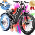 Romeo Pro Ⅱ/ Romeo Pro[2024 Newest] 3000W/ Peak 1600W 60A Electric Bike for Adults, 26" Fat Tire Electric Mountain Bike Full Suspension Long Range 100-200 Miles EBikes, UL Certified