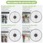 BAFANG 48V 500W Rear Hub Motor Kit Electric Bicycle Conversion Kit for Bikes 26" Wheel (500C Display, 48V 17.5Ah Rear Battery and Charger) - Image 3