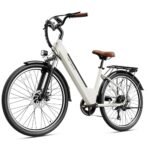 Heybike Cityscape 2.0 Electric Bike for Adults with 1000W Motor Peak,468Wh Removable Battery and up to 50Miles 24MPH,UL Certified 26" Electric Commuter Bike with 7-Speed and Front Suspension.