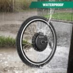Voilamart 26" Waterproof Electric Bicycle Hub Motor Wheel Conversion Kit 48V 1200W with LCD Display Meter IP65 - Image 3