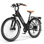 Cityrang 2.0 Electric Bike for Adults with 1000W Peak Motor, 15AH Removable Battery and up to 70Miles 25MPH,UL Certified 26" Electric Commuter Bike with 7-Speed and Adjust Front Suspension