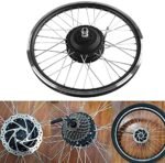 ZYXU Electric Bike Conversion Kit, 36V/48V 350W 16" 20" 24" 26" 28" 700C E-Bike Conversion Kit KT-900S Conversion Waterproof Kit Bike Hub Motor Conversion Kit,48v350w/front Wheel,24” - Image 6