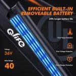 Cityone Electric Bike for Adults 26" Ebike with 2.1" Tire,UL2849 Certified Built-in Removable Battery, Peak 750W Motor Ebikes with 7 Speed Aluminum Mountain Electric Bicycle - Image 5