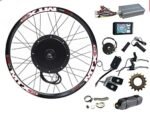 NBPOWER 135mm dropouts e-Bike kit 48V-72V 3000w e Bike Conversion Kit 100km/h Speed,3000W ebiken kit with Alarm Lock