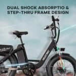 CITYRANGE 4.0 PEAK1500W 48V 20AH Electric Bike for Adult,30MPH 70Miles 20''×4.0" Fat Tire Cargo E-Bike, Long Range Electric Mountain Bike for Snow Beach Commuting, UL Certified - Image 7