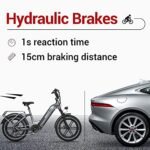 Himiway Big Dog 20X4'' Fat Tire Electric Bike Cargo Ebike 750W 48V 20Ah Removable Battery - Image 4