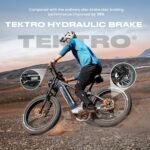 VITILAN T7 PRO 1600W Peak Electric Bike for Adults Fat Tire Ebike, 52V 20AH Removable Battery Max Range 80Miles & 35MPH, 26 Inch Mountain Electric Bicycle with Full Suspension - Image 7