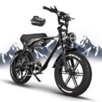 V93 Electric Dirt Bike 1500W Motor, 33MPH Speed, 48V 15 Battery, 28-60Miles Range, 20" Fat Tire Ebikes, Full Suspension & Disc Brake