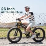 1000W Electric Bike Adults, 48V 20Ah LG Cells Battery, 26''x4.0 Inch Fat Tire Ebike, 30MPH Dual Hydraulic Disc Brakes Full Suspension E Bike, 80Miles Off Road Mountain Ebikes for Men Women - Image 5