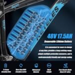 2000W/1000W Electric Bike for Adults ebike 28/35MPH Electric Bicycle AWD Dual/Single Motor Electric Mountain Bike 26" Fat Tire Ebike 48V 23/17.5AH Removable Battery, Hydraulic Disc Brake Electric Bike - Image 4