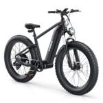 UDON BEEMONE Electric Bike for Adults One-Step, 1000W Motor Electric Bicycle with 26" x 4.0 Fat Tire, 30-80Miles 28MPH E-Bikes with 48V/20Ah Removable Battery (Men, Black-3)