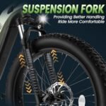 VELOWAVE Grace 2.0 48V 20AH Electric Bike for Adults 750W Bafang Motor Ebike with Fender Shimano 7-Speed 26" x 4.0 Fat Tire Step-Thru Electric Bicycle - Image 5