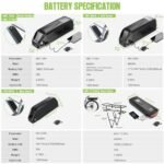 BAFANG BBS02B 48V 750W 100MM Ebike Motor with LCD Display Electric Bike Conversion Kit with Battery (500C Display, Motor kit+44T Chainring+Shark Battery 48V 13Ah) - Image 6