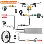 BAFANG 48V 750W Rear Hub Motor : 26 20 Inch Fat Tire Electric Bike Conversion Kit with Battery (Optional) for Rear Cassette Wheel with LCD Display & PAS - Image 6