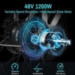 Ebikes for Adults Fat Tire Ebike 2400w/1200w Dual Motor/Single Motor Equipped with 48v/40ah Or 48v/30ah Dual Lithium Battery Electric Bike - Image 3