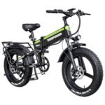 H20Pro Electric Bike for Adult,2000W Motor Foldable Electric Bicycle,20"/26" Fat Tire Ebike,52V 25AH Removable Battery,Max Speed 35MPH,7-Speed Gears,Dual Shock Absorbers Mountain Ebikes