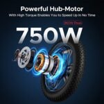 ENGWE 960W Electric Bike for Adults, L20 20''×4.0''Fat Tire Electric Bicycle 48V 13Ah Removable Battery Max Range 87Miles & 25MPH - Image 2