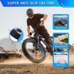 SENADA Electric Bike for Adults, 26"x 4" Fat Tire Ebikes, 1000W Motor Electric Mountain Bicycle Max Speed 30MPH 62 Miles, 48V 17.5Ah Removable Battery & 21-Speed - Image 3