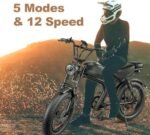 Electric Bike for Adults，Dual Motor Ebike，1000W/2000w Electric Bike，Fat Tire Electric Bike with 48V/20AH23AH Battery，,80 Miles E-Bike and Passed UL&GCC Certification - Image 2
