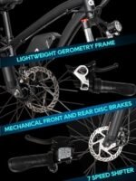 JOYWAY Electric Bike for Adults, 1500W Peak Power Electric Mountain Bike 4" Fat Tire 32MPH 48V 20.8Ah Removable Battery Ebike 26"x4.0" Fat Tire ebikes for Adults, Electric Fat Tire Bike (48V 20.8AH) - Image 4