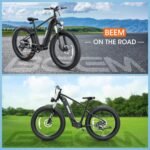 BEEMONE Electric Bike for Adults, 1000w Brushless Motor Ebike, 26" x 4.0 Fat Tire, Electric Bikes with 48V/20Ah Removable Battery, MAX 30-80Miles, 28MPH,Peak 7 Speed, Men-High Step 1000W - Image 6