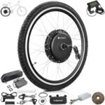 Voilamart Electric Bicycle Conversion Kit 48V 1000W Ebike 26" 135mm Rear Hub Motor Wheel Kit E-Bike Conversion Kit for Turn Pedal Bike into Ebike