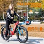 FREESKY Electric Bike for Adults 1600W Power Motor 48V 20 AH Ebike, Step-Thru Ebike up to 35MPH & 90Miles Max Range, 26'' Fat Tire Full Suspension Electric Bicycle for Man/Women - Image 4