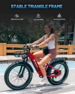 Eden Electric Bike Adults GPS Smart App Control 750W BAFANG Motor 48V 20Ah Samsung Battery Fat Tire Ebike,Electric Bicycle,90Miles Range,28MPH Max Speed UL Certificate - Image 6