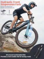 Electric Bike for Adults 1200W Peak Motor,28mph Max Speed,48V 720Wh Removable Battery Ebike and up to 60Miles,26" Commuting Electric Mountain Bike with 7-Speed and Front Suspension - Image 5