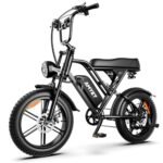 V9-G60 Peak 1500W Ebike, 48V 20Ah(960WH) Removable Battery, 72Miles &32MPH,20" Fat Tire Dirt Bike,7 Speed Gears,Dual Shock Absorber, Adults Electric Bike for Mountains, Snow, Sand, Road
