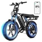 Electric Bike for Adults 1300w, Mountain Electric Bike,Motorbike,Fat Tire Ebike 20x4 in, Classic Off-Road Ebike,65Miles Range,28MPH,48V 15AH Removable Battery, 90N.m,7 Speed Gear Hydraulic Brake