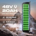 VITILAN T7 Electric Bike for Adults Fat Tire Ebike 750W BAFANG Motor 20AH Removable Sam-Sung Battery 26 Inch Mountain 28MPH Electric Bicycle Full Suspension Shi-Mano 8 Speed - Image 3