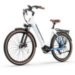 Electric Bike for Adults 1000W Peak 150N.M Mid-Drive with Torque Sensor, 27.5" Dual Suspension Ebikes for Adults, 672Wh Removable Battery up to 50 Miles, 7-Speed Step-Thru City Ebike