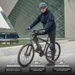 HOTEBIKE Electric Bike for Adults with 36V 10AH Removable Hidden Battery, Electric Mountain Bike 27.5" Ebike for Men Women, 350W(Peak 500W) Electric Bicycle with Professional 21 Speed Gears - Image 6