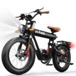 Electric Bike for Adults - 1300W 20" Fat Tires EBike, 960Wh Removable Battery Bicycle, with Dual Suspension & Hydraulic Brakes Motorcycle, 7-Speed, 32MPH, Pioneer