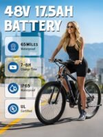 E·Bycco 29'' 1000W Motor Electric Bike for Adults 32MPH with 48V 17.5AH Battery Up to 65 Miles 21 Speed Mountain Ebike, Pedal Assist Throttle Class 3 Electric Bicycle for Commuter E Bike - Image 3