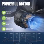 BAFANG 750W Mid Drive Kit, 8Fun BBS02B 48V750W Mid Drive Ebike Conversion Kit with LCD Display & Chainring, Electric Brushless Bike Motor Motor para Bicicleta for BB 68-73mm MTB,Trike,Citybike - Image 2