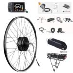 BAFANG 48V 500W Rear Hub Motor : 20 26 27.5 700C Electric Bike Conversion Kit for Rear Cassette Wheel with Display & PAS & Battery (Optional), Ebike Kit for MTB Road Commuter Bicycle