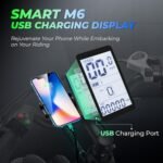 C1 Electric Bike for Adults with 1000W Motor Peak,499Wh Removable Battery Max 68 Miles 28MPH,26" Step-Thru Electric Commuter Bike with 7-Speed and Full Suspension. - Image 4