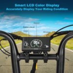 2000W Dual Motor Ebike,48V 30Ah Removable Dual Battery E Bike for Adult,35MPH Electric Bike 20"*4 Fat Tire 7-Speed Hydraulic Disc Brake 120 Mile Range Electric Bicycle Dual Lockbale Suspension - Image 6