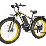 Electric Bike for Adults,Fat Tire Ebike 1000W (Peak 1200W) Electric Mountain Bike Up to 31MPH,26" Electric Bike Long Range with UL 48V/17.5Ah Removable Battery, 21-Speed