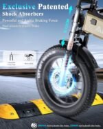 ANIIOKI Electric Bikes, A8 PRO MAX Ebikes for Adults 48/52V 60AH, 1600W Peak Power Electric Bicycles, 30+MPH Electric Bike for Adults, Fat Tire Electric Bike, Electric Mountain Bike - Image 4