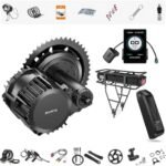 BAFANG 1000W Mid Drive Kit : BBS03 HD 52V 48V Motor with Battery (Optional), 8Fun M615 Motor with Display & Chainring for BB 68mm, G320 DIY Electric Bike Conversion Kit for Mountain Road Ebike